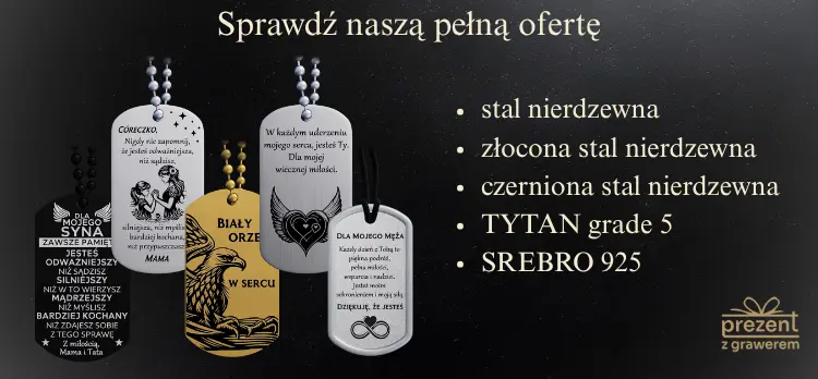 Prezent z grawerem - personalizowane upominki na każdą okazję